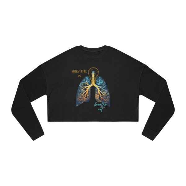 72215.jpg Breathe In Breathe Out Cropped Sweatshirt